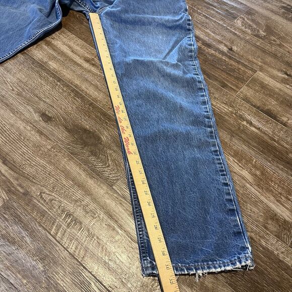 Carhartt FR Jeans Mens 36x31 Blue Flame Resistant Denim Workwear - Picture 8 of 8